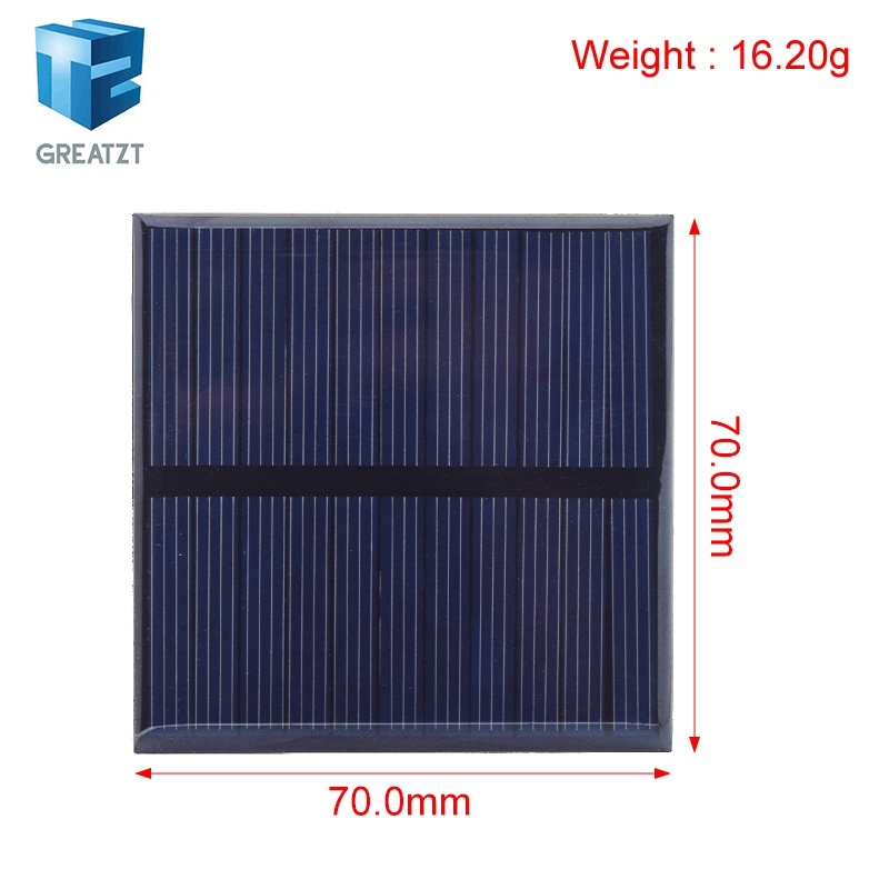 GREATZT 5.5V 110mA Solar Panel - Solar Charger Panel Foldable 评论和价格