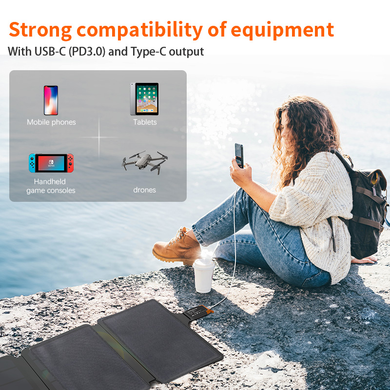 40w Foldable Solar Panel Solar - Solar Charger Panel Foldable 评论和价格